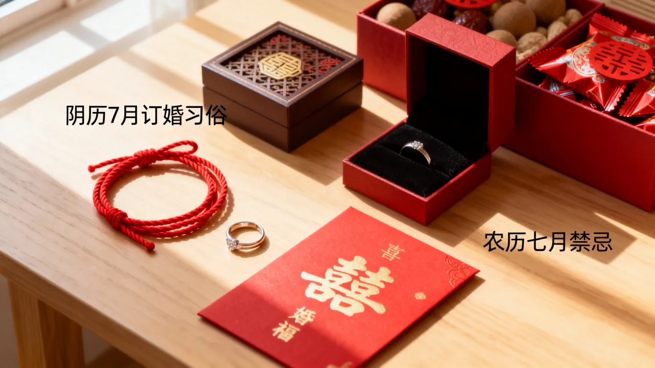 阴历7月不订婚是真的吗，农历七月不订婚有什么说法？