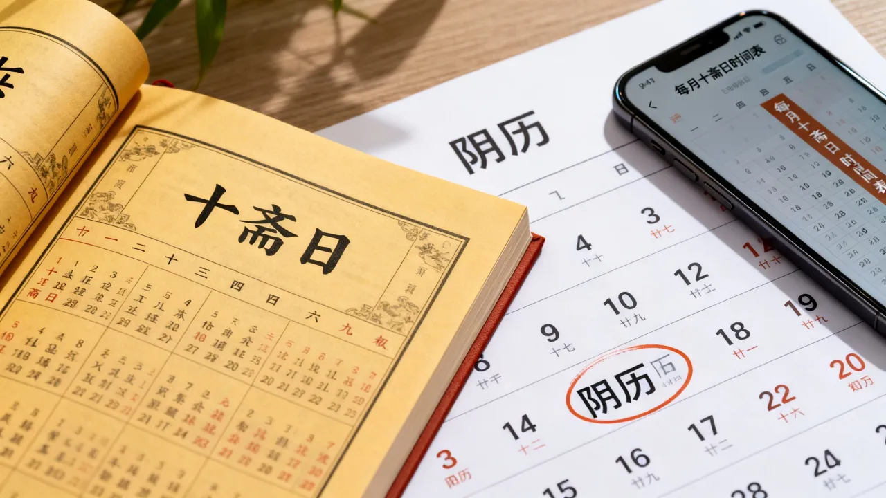 十斋日是阴历还是阳历？怎么查每月十斋日时间表