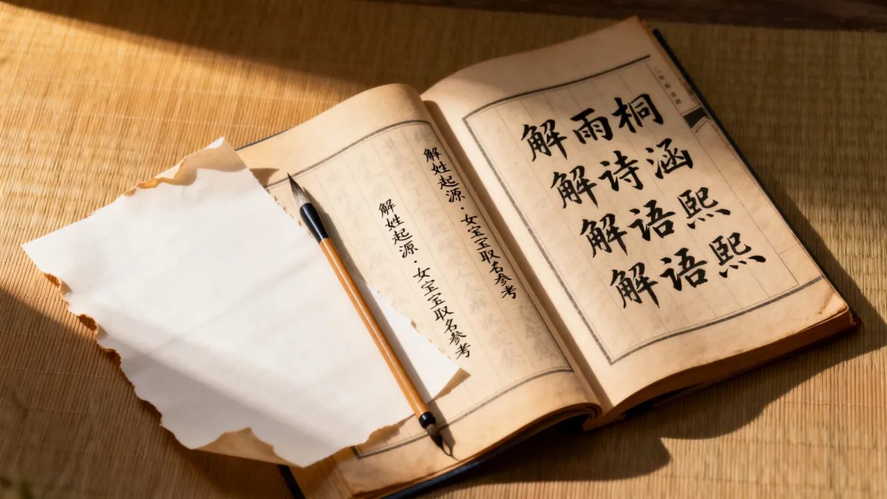 姓解女宝宝怎么起名,解姓女宝宝取名大全有哪些? 姓解女宝宝怎么起名,解姓女宝宝取名大全有哪些?
