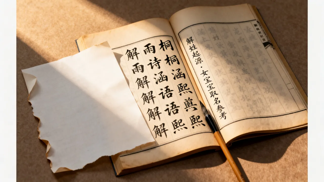 姓解女宝宝怎么起名,解姓女宝宝取名大全有哪些? 姓解女宝宝怎么起名,解姓女宝宝取名大全有哪些?
