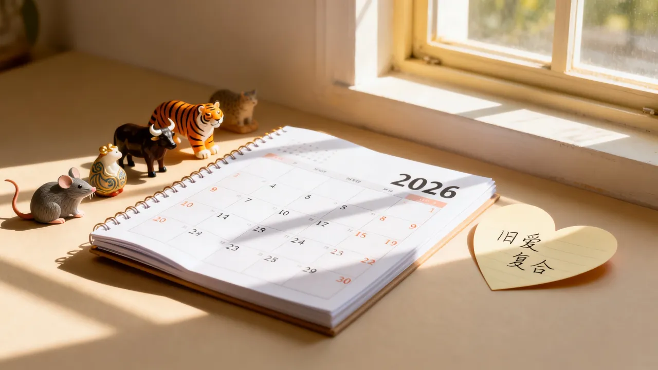 2026年哪些生肖会被旧爱纠缠？旧爱回头该不该复合？