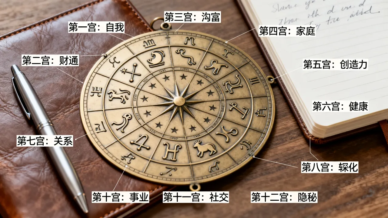 星盘宫位怎么测吉凶的?星盘十二宫位吉凶怎么看? 星盘宫位怎么测吉凶的?星盘十二宫位吉凶怎么看?