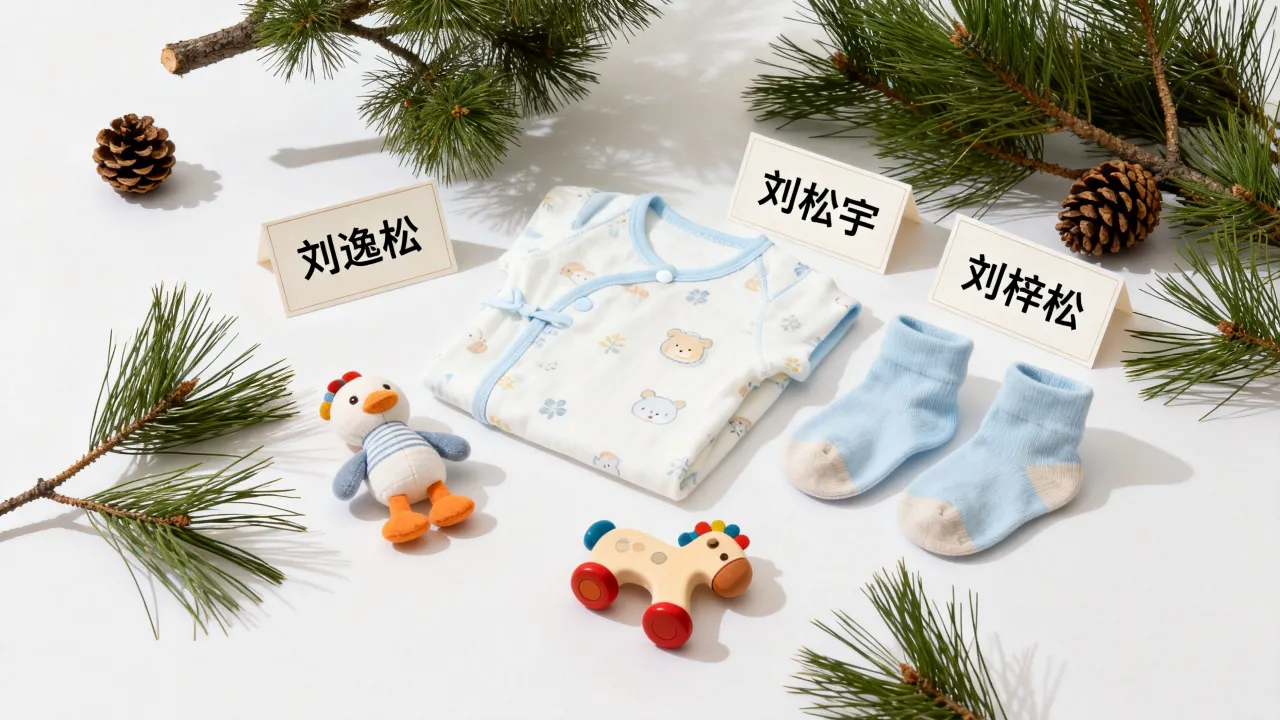 宝宝起名刘什么松好?刘姓男孩带松字的名字怎么取 宝宝起名刘什么松好?刘姓男孩带松字的名字怎么取
