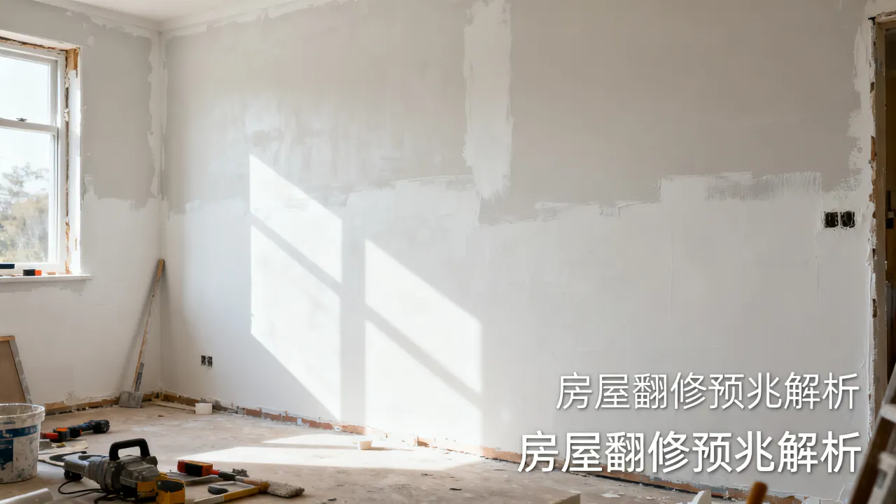 梦见房屋翻修会有什么预兆,梦见房屋翻修意味着什么? 梦见房屋翻修会有什么预兆,梦见房屋翻修意味着什么?