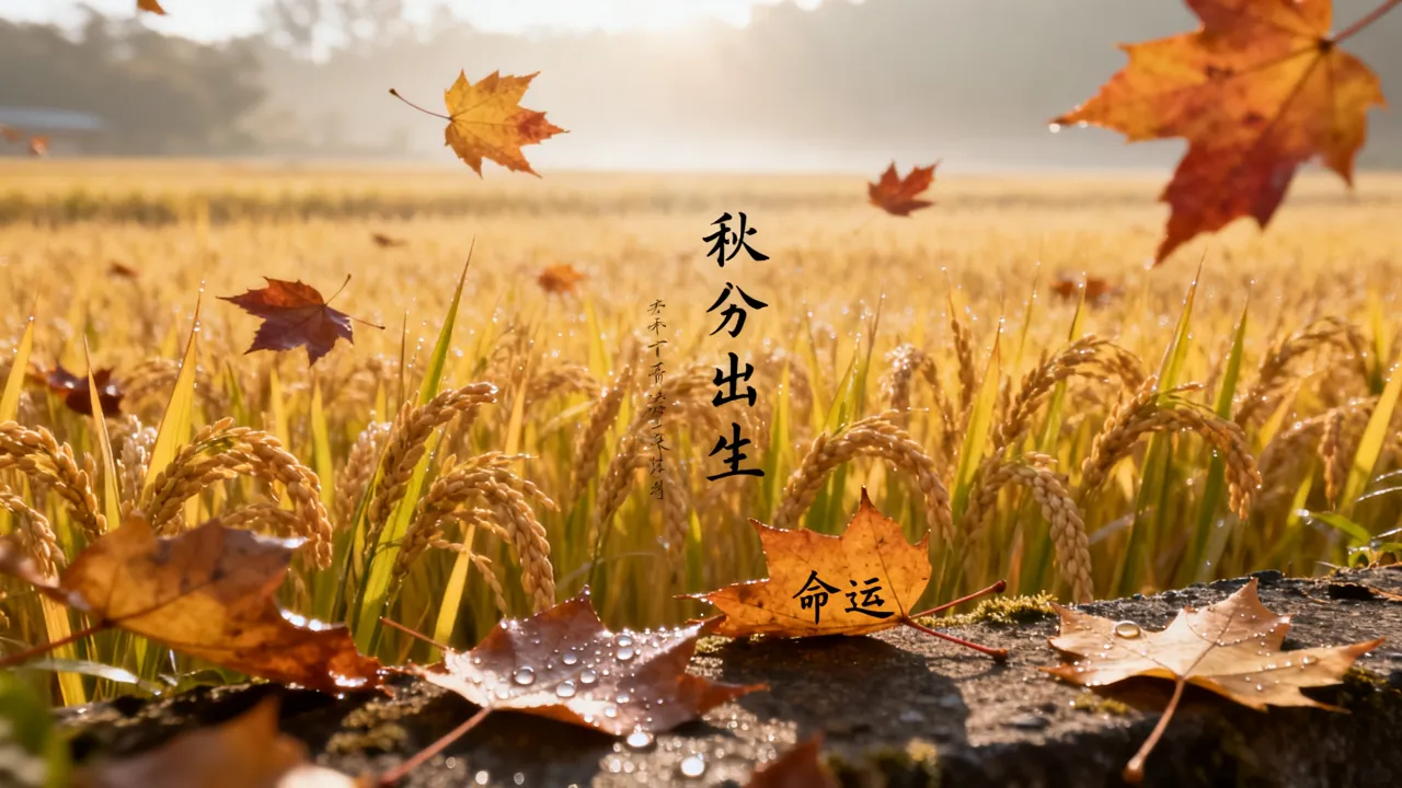 秋分出生的人命运是吉是凶,秋分出生的人命运好不好? 秋分出生的人命运是吉是凶,秋分出生的人命运好不好?
