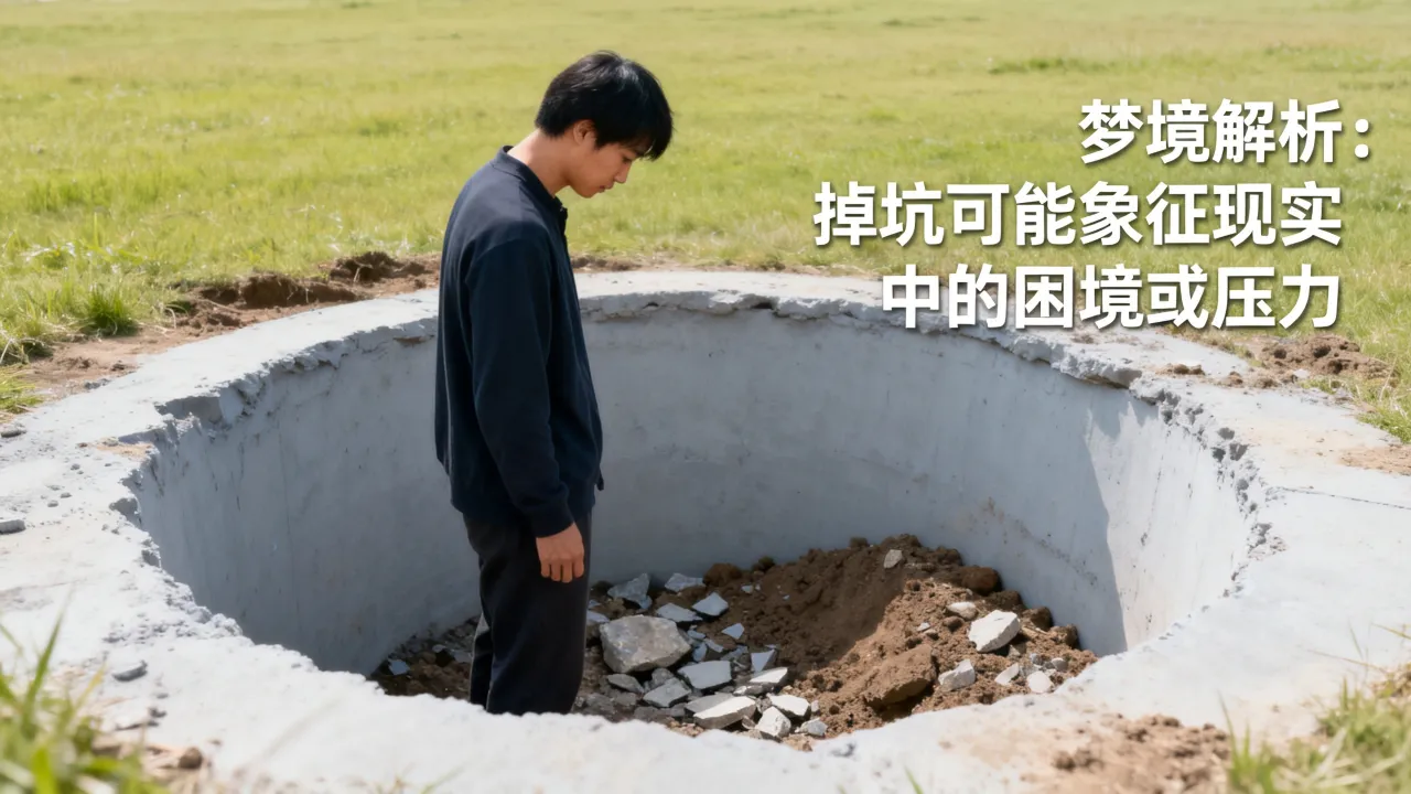 梦到掉进大坑里代表着什么,做梦掉坑里预示什么预兆 梦到掉进大坑里代表着什么,做梦掉坑里预示什么预兆