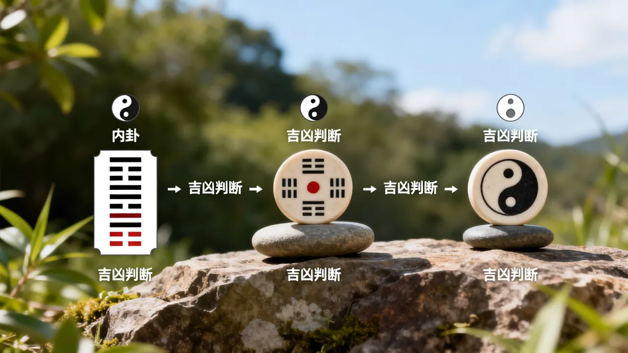 内卦怎么分吉凶图？内卦吉凶判断图解大全