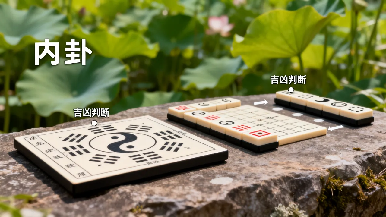 内卦怎么分吉凶图？内卦吉凶判断图解大全