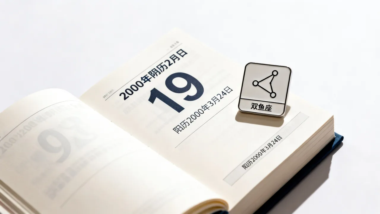 2000年阴历2月19日是什么星座,阴历2月19日阳历是多少 2000年阴历2月19日是什么星座,阴历2月19日阳历是多少