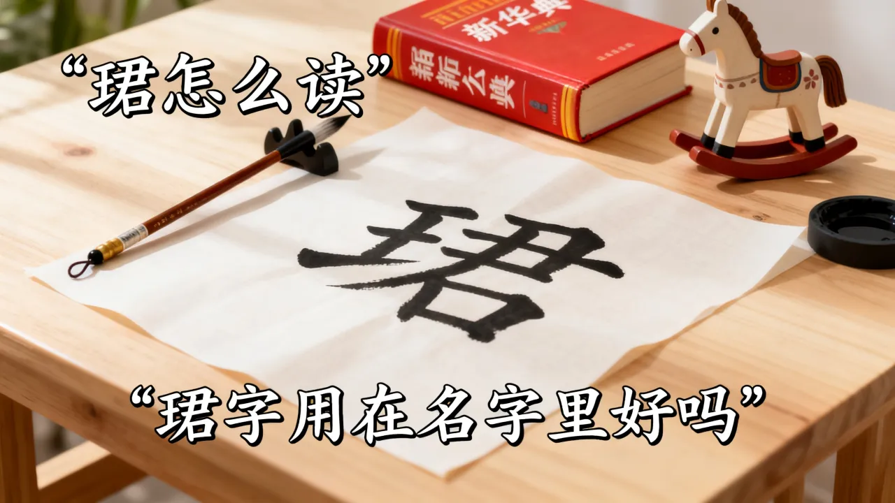 马宝宝起名珺怎么读，珺字用在名字里好吗