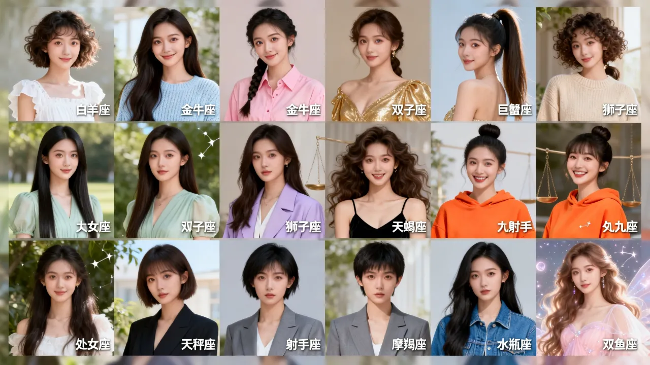 十二星座女生谁最唯美？十二星座女生唯美头像有哪些？