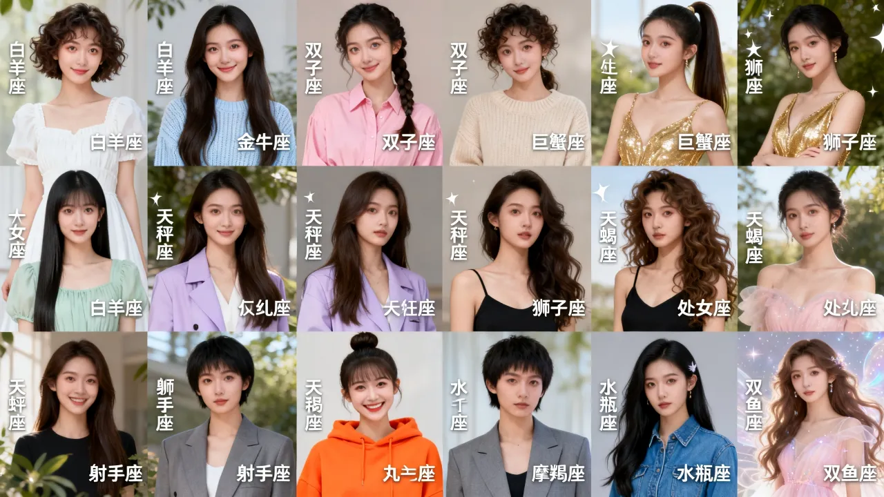 十二星座女生谁最唯美？十二星座女生唯美头像有哪些？