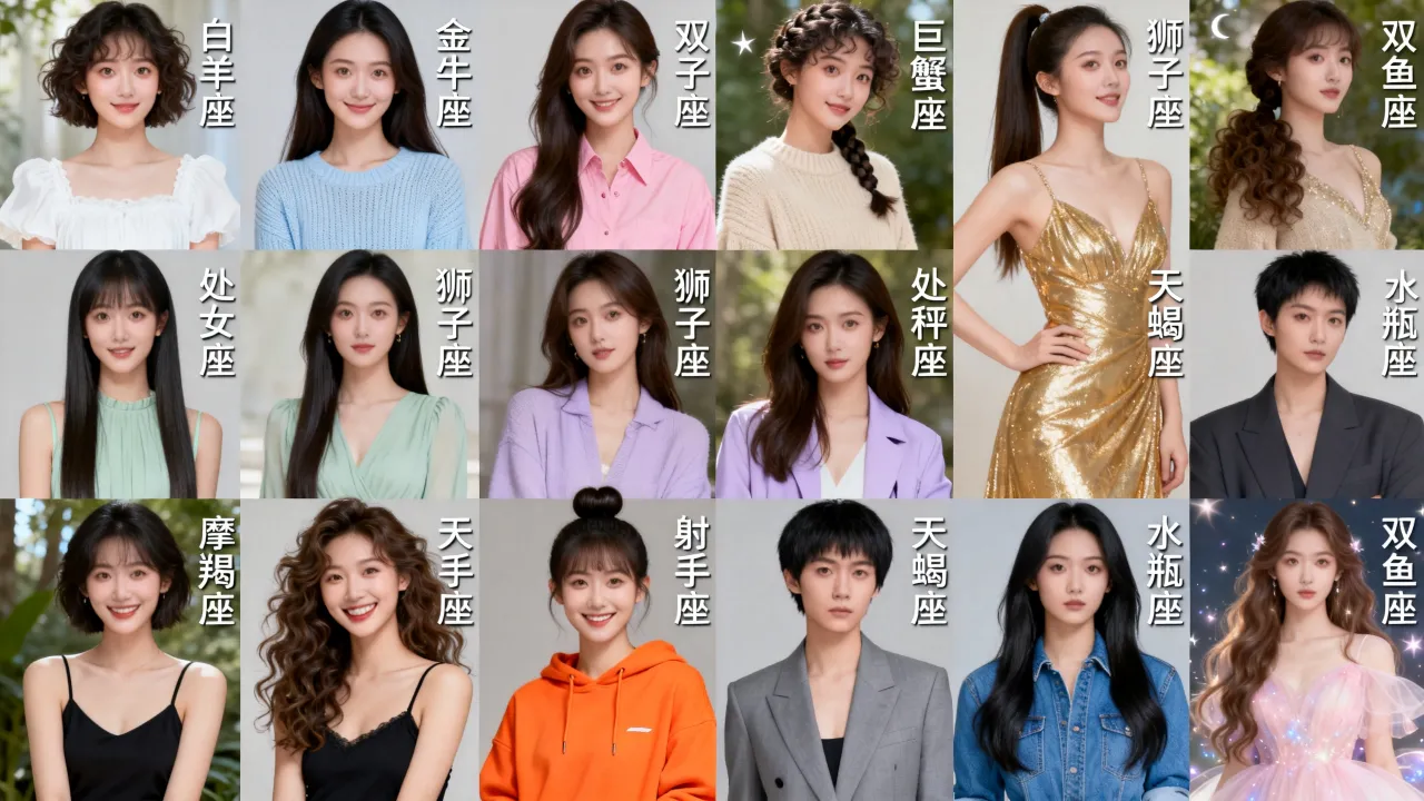 十二星座女生谁最唯美？十二星座女生唯美头像有哪些？