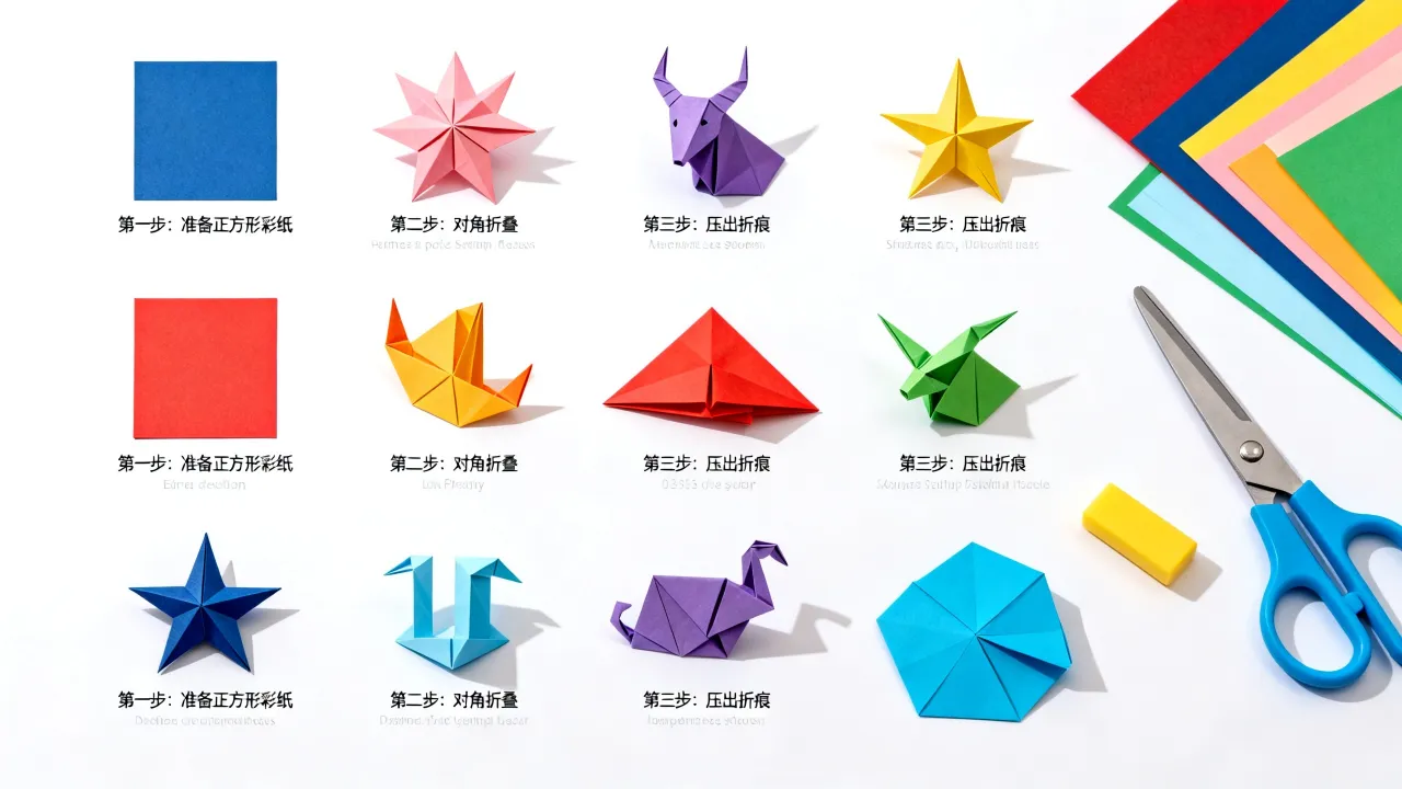 怎样折十二星座,十二星座折纸怎么做最简单? 怎样折十二星座,十二星座折纸怎么做最简单?