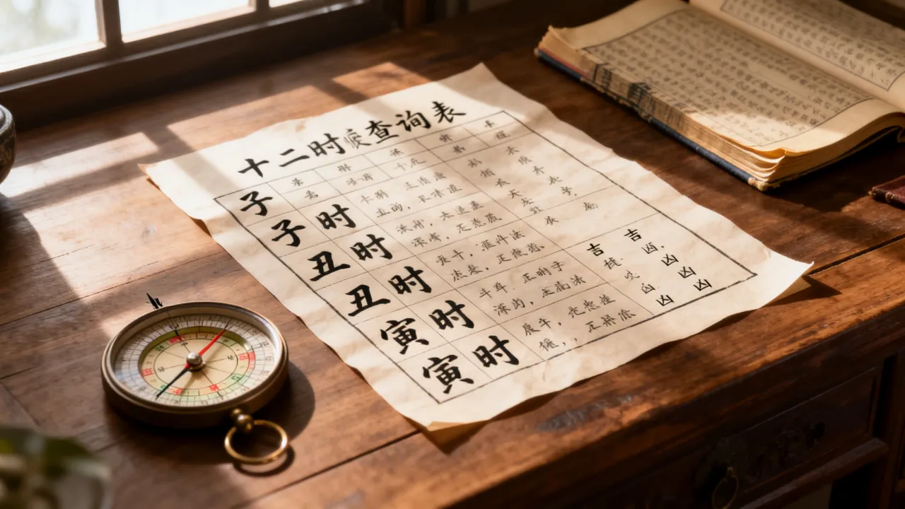 时辰吉凶怎么算?十二时辰吉凶查询对照表怎么看? 时辰吉凶怎么算?十二时辰吉凶查询对照表怎么看?