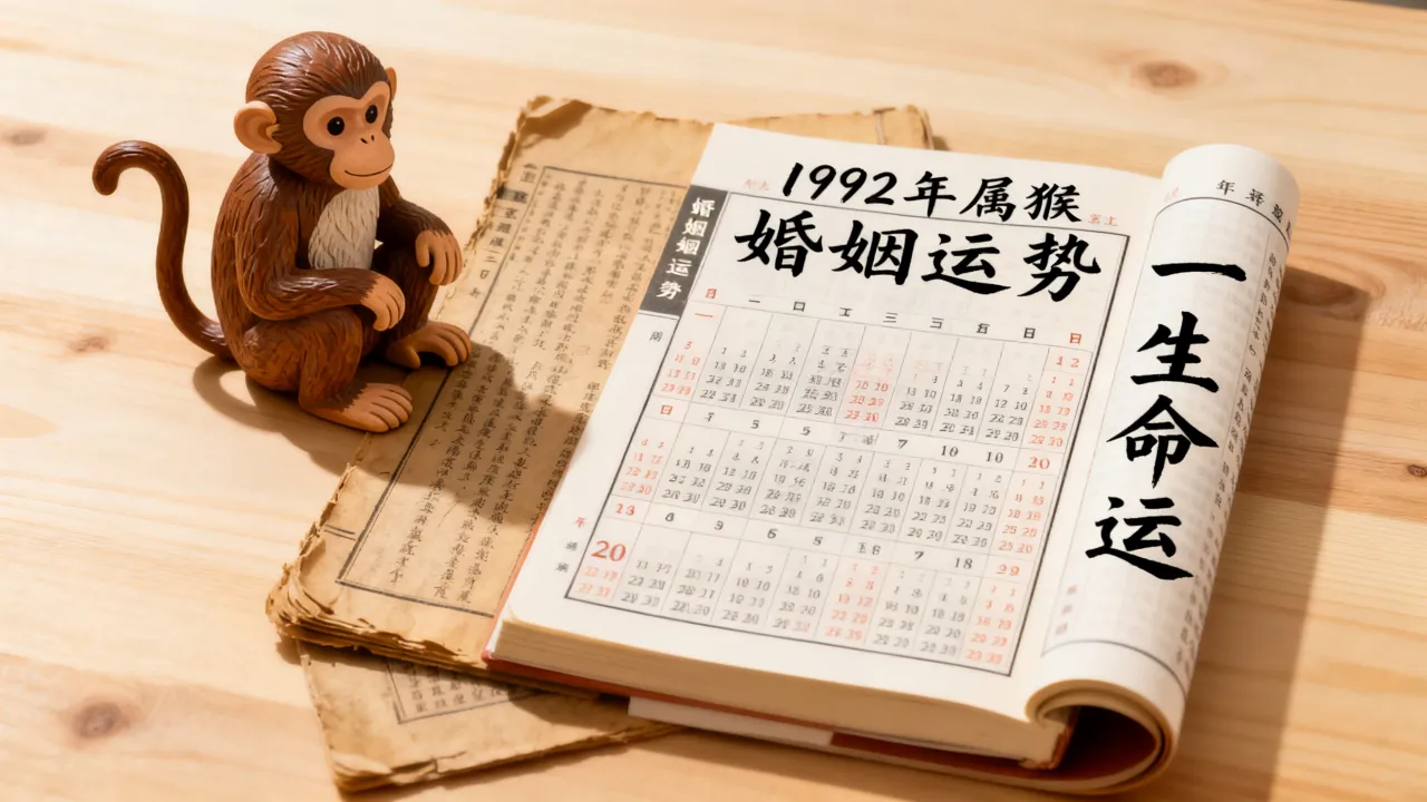 阴历1992年属猴是什么命,婚姻运势怎么样,一生命运如何? 阴历1992年属猴是什么命,婚姻运势怎么样,一生命运如何?
