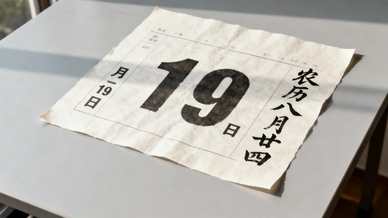 阳历9月19阴历是多少,对应农历几号? 阳历9月19阴历是多少,对应农历几号?