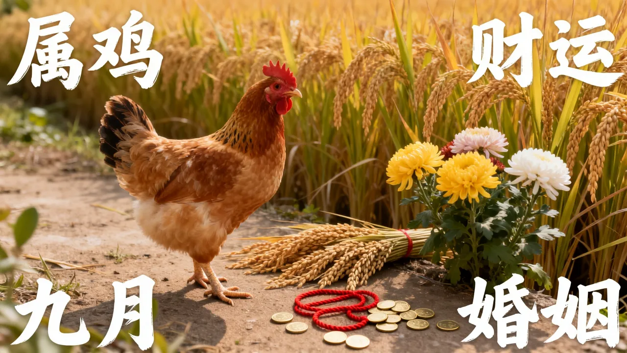 阴历九月属鸡的人命好不好，属鸡阴历九月的财运和婚姻如何？