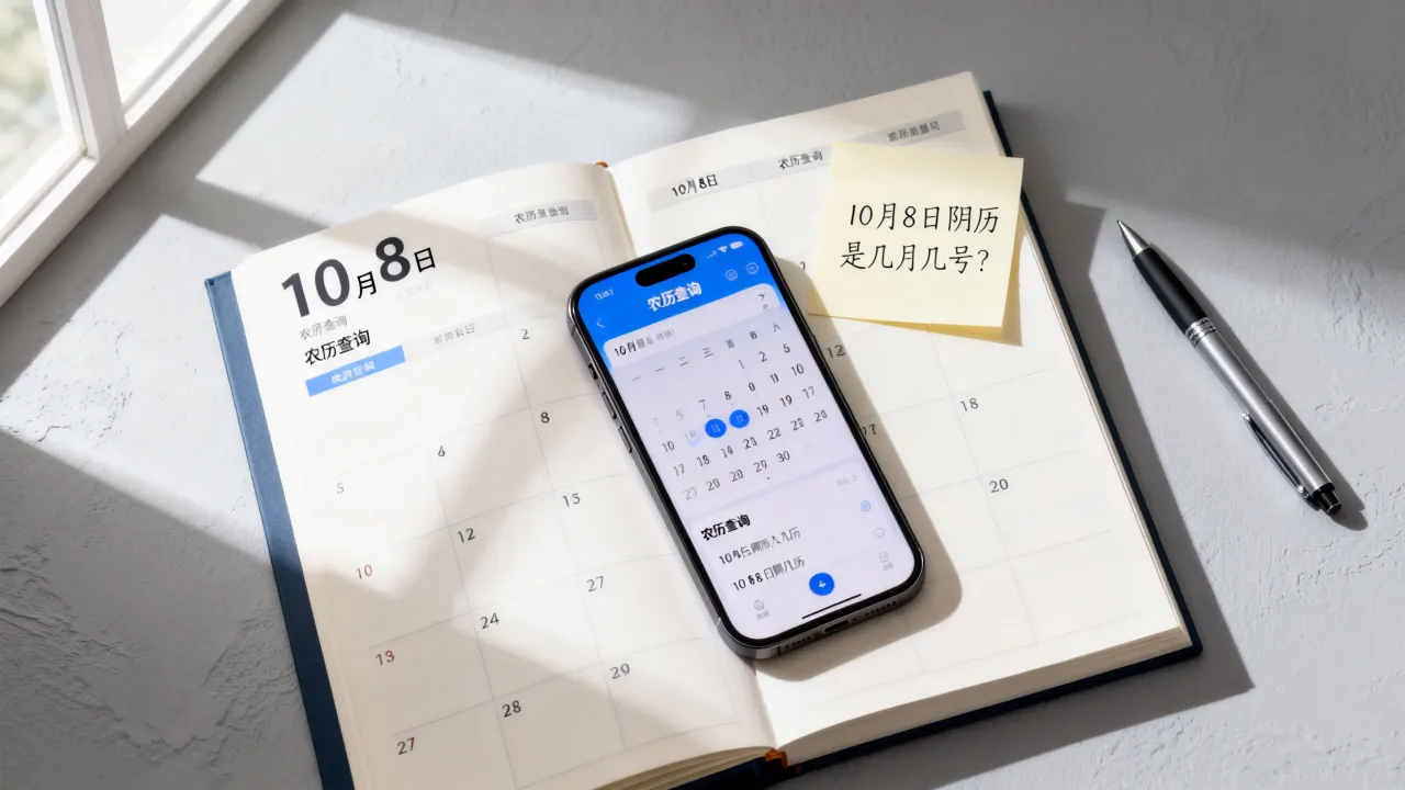 10月8日阴历是几月几号?10月8日农历日期怎么查 10月8日阴历是几月几号?10月8日农历日期怎么查