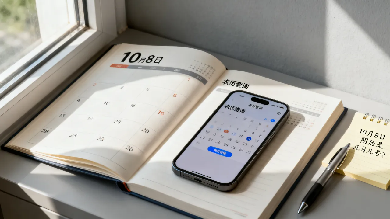 10月8日阴历是几月几号?10月8日农历日期怎么查 10月8日阴历是几月几号?10月8日农历日期怎么查