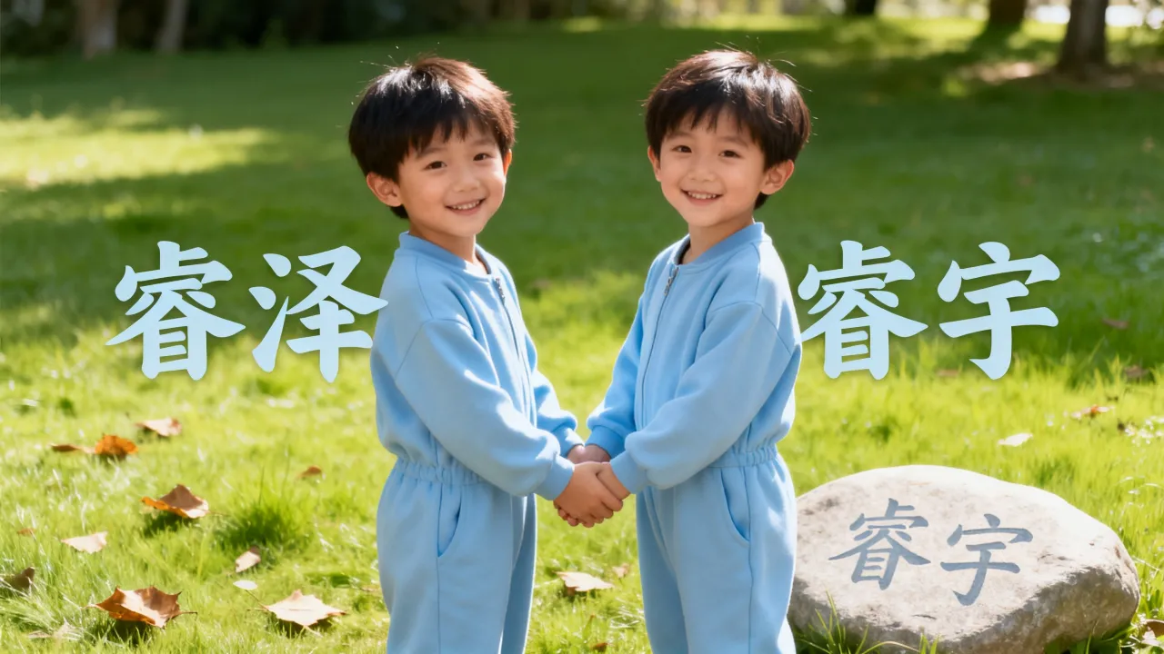 宝宝两兄弟怎么起名，双胞胎男孩好听寓意好的名字有哪些