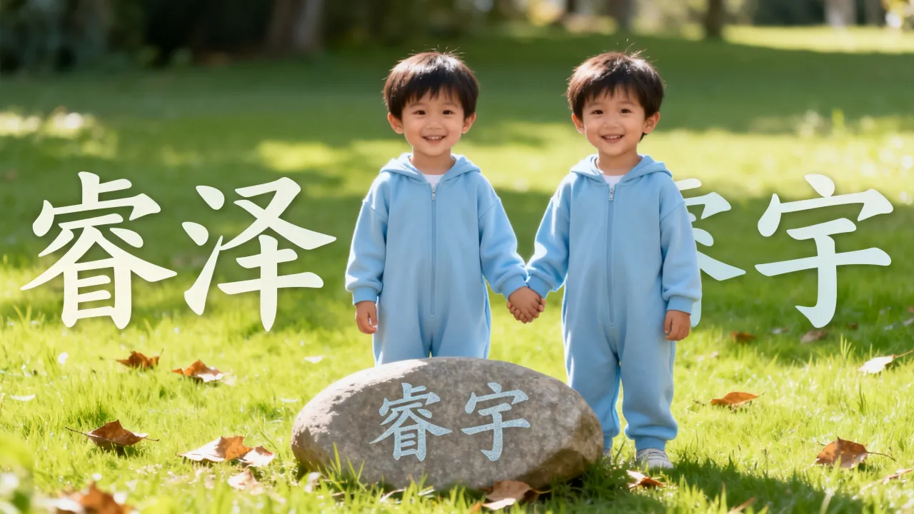 宝宝两兄弟怎么起名，双胞胎男孩好听寓意好的名字有哪些