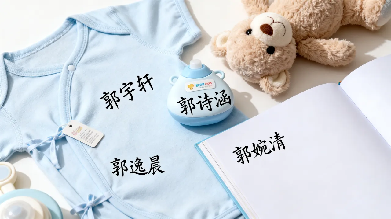 郭氏宝宝怎么起名字，郭氏宝宝起名大全有哪些好名字？