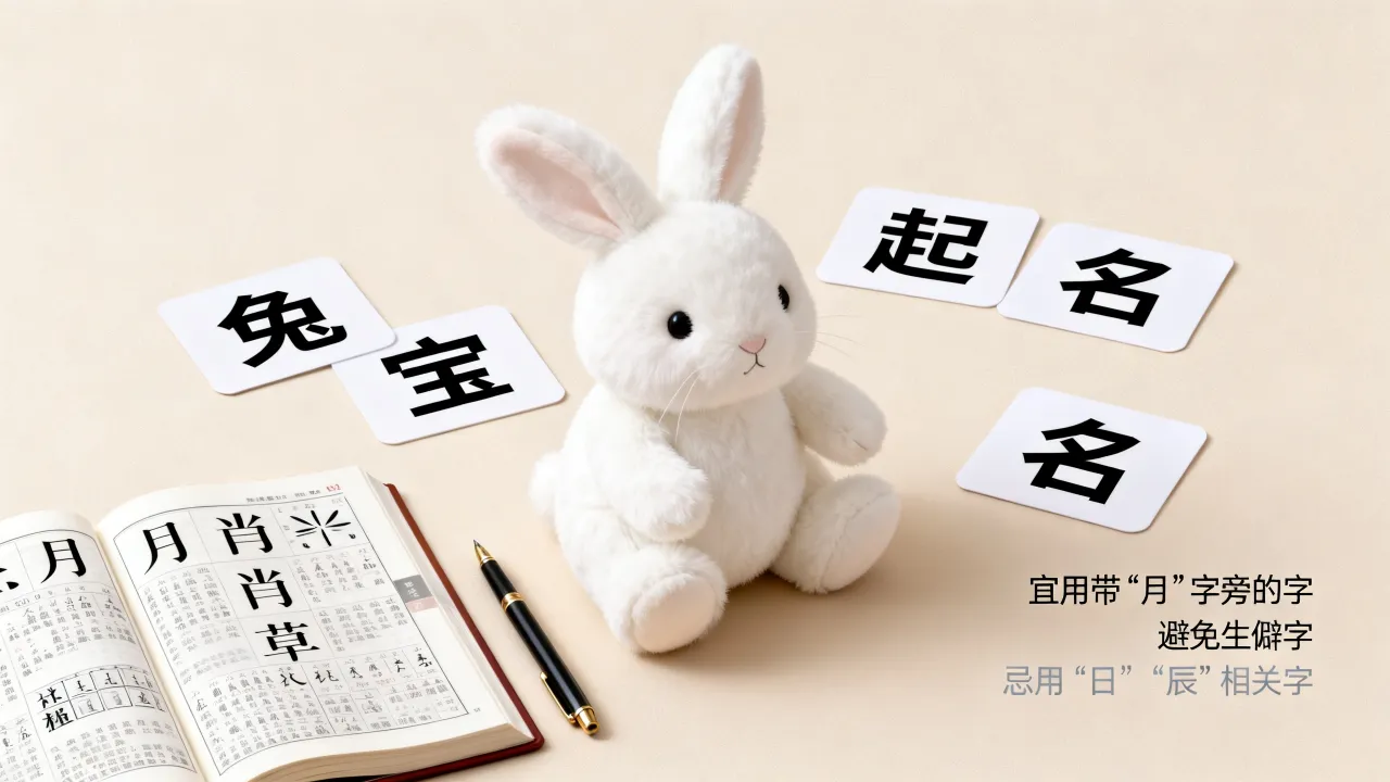 兔子宝宝起名注意什么?兔宝宝取名有哪些禁忌和讲究? 兔子宝宝起名注意什么?兔宝宝取名有哪些禁忌和讲究?