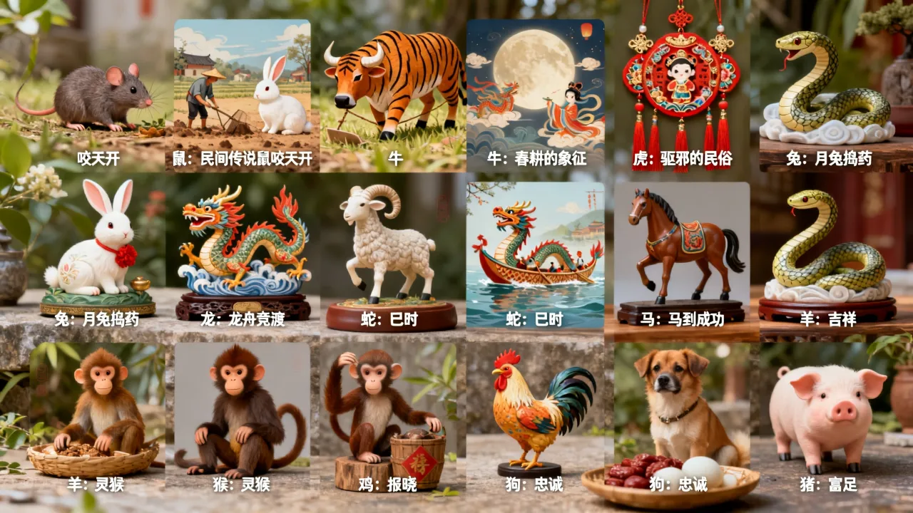 十二生肖的民间文化是什么,十二生肖的民间文化有哪些? 十二生肖的民间文化是什么,十二生肖的民间文化有哪些?