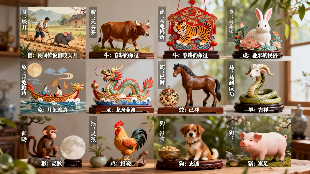 十二生肖的民间文化是什么，十二生肖的民间文化有哪些？