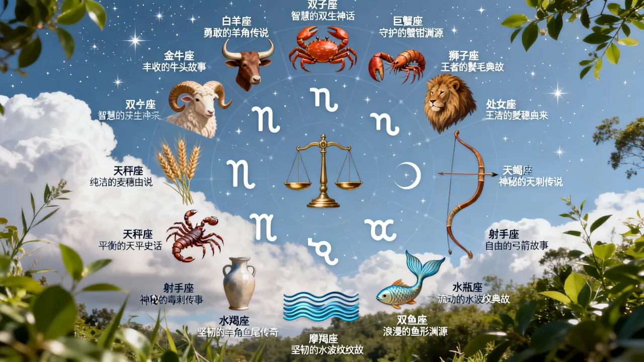十二星座知识故事有哪些，星座知识故事大全是什么？