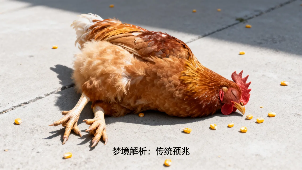 梦到大公鸡死了会有什么预兆,究竟预示着什么 梦到大公鸡死了会有什么预兆,究竟预示着什么