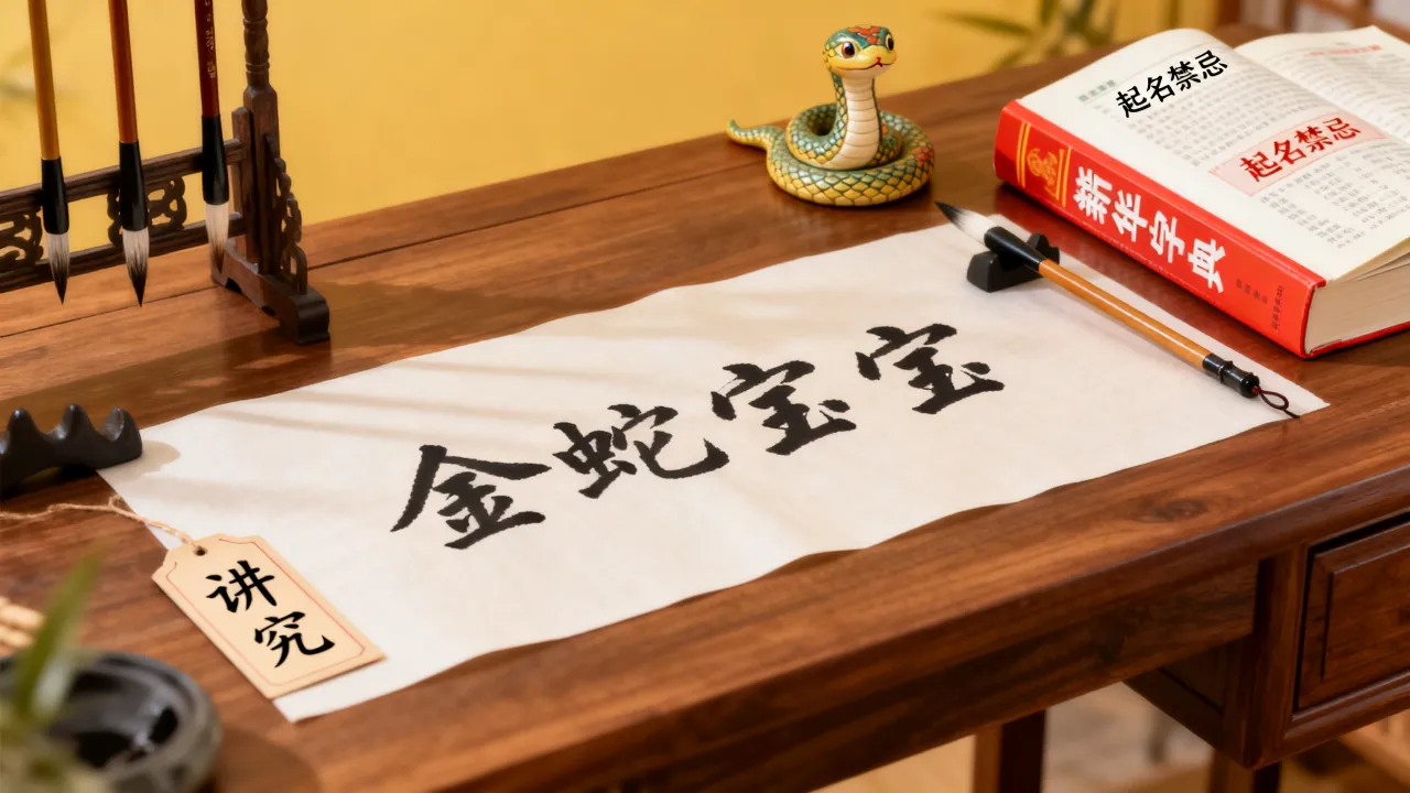 2025金蛇宝宝怎么起名，金蛇宝宝起名有哪些禁忌和讲究？