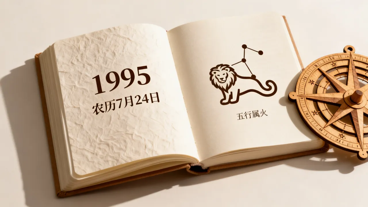 1995农历7月24日是什么星座,阴历7月24出生是什么命? 1995农历7月24日是什么星座,阴历7月24出生是什么命?