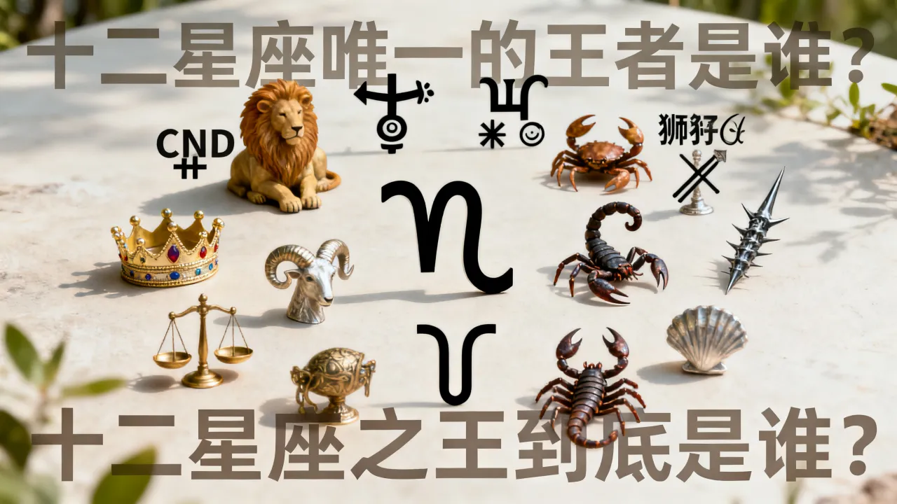 十二星座唯一的王者是谁？十二星座之王到底是谁
