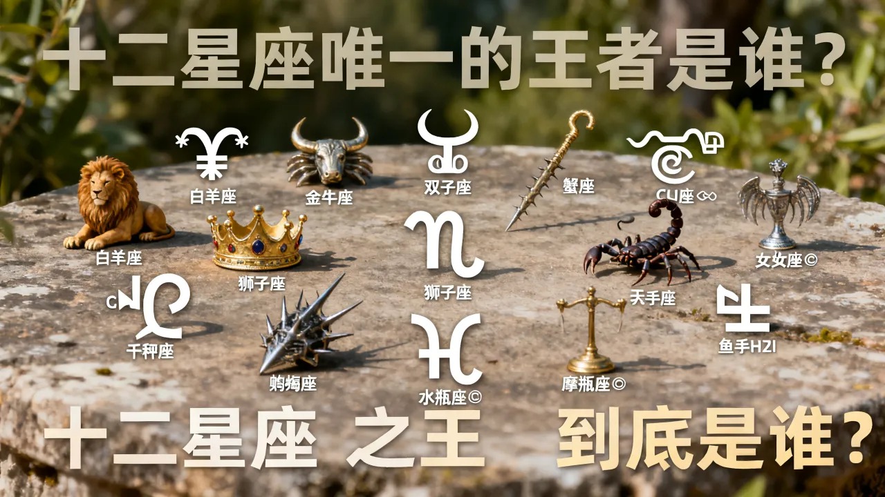 十二星座唯一的王者是谁？十二星座之王到底是谁