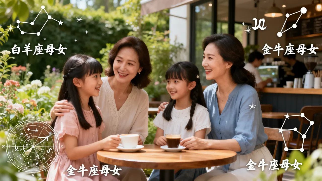 十二星座母女配对准吗？星座配对真的靠谱吗？