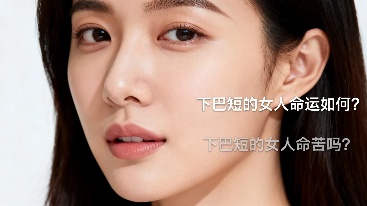 女人下巴短的人命运如何?下巴短的女人命苦吗 女人下巴短的人命运如何?下巴短的女人命苦吗