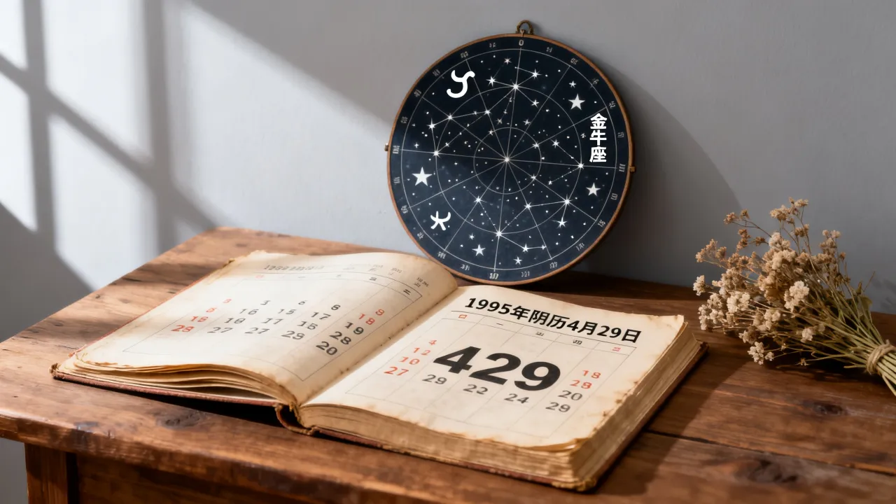 1995年阴历4月29日是什么星座，农历四月二十九出生的人命运如何？