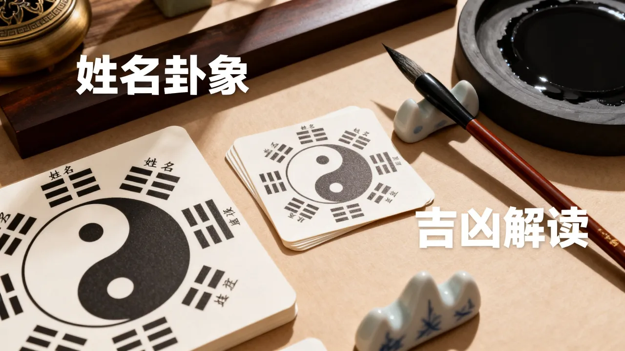 起卦后怎么看名字吉凶？姓名卦象测吉凶怎么解读？