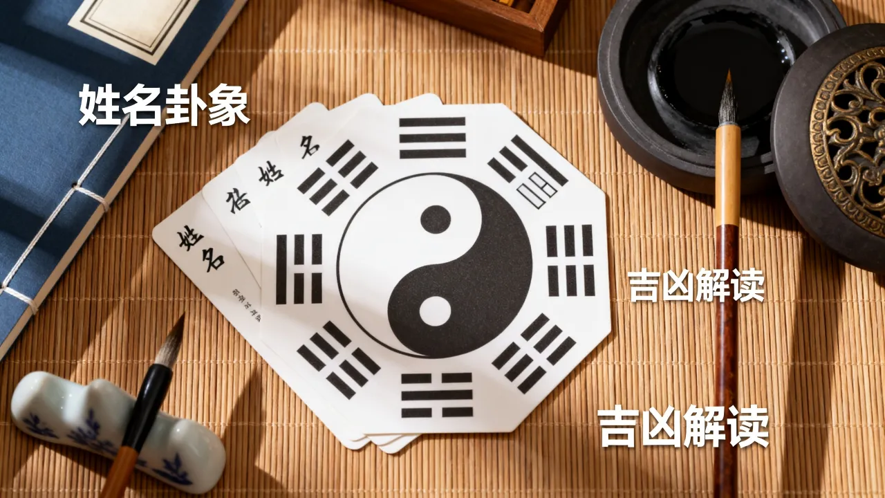 起卦后怎么看名字吉凶？姓名卦象测吉凶怎么解读？