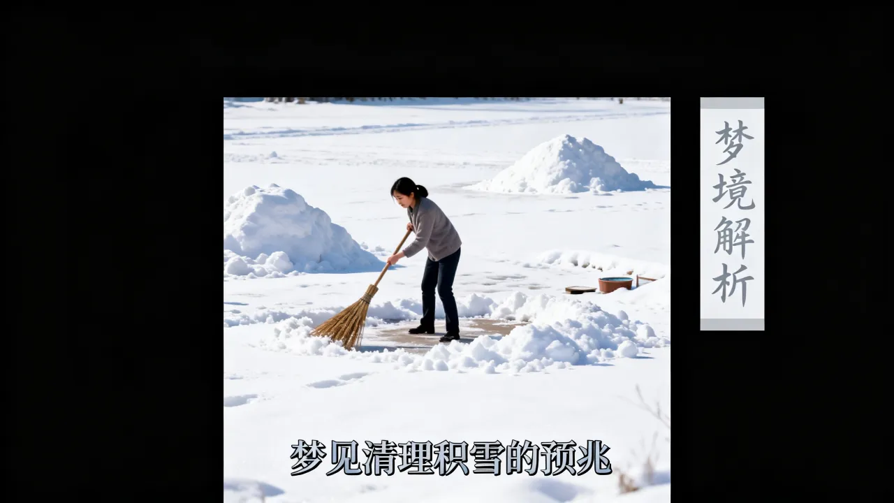 梦到清理积雪是什么预兆,梦见清理积雪好不好 梦到清理积雪是什么预兆,梦见清理积雪好不好