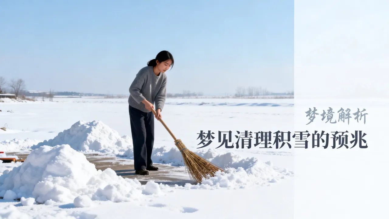梦到清理积雪是什么预兆,梦见清理积雪好不好 梦到清理积雪是什么预兆,梦见清理积雪好不好