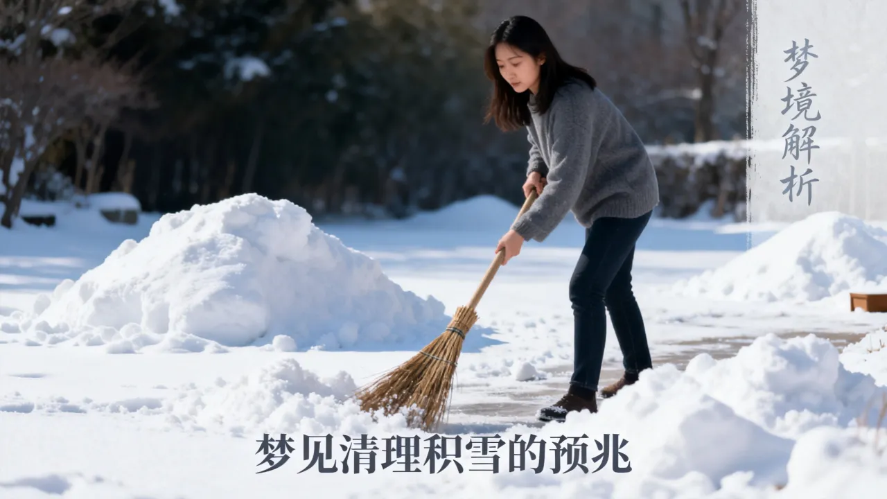 梦到清理积雪是什么预兆,梦见清理积雪好不好 梦到清理积雪是什么预兆,梦见清理积雪好不好