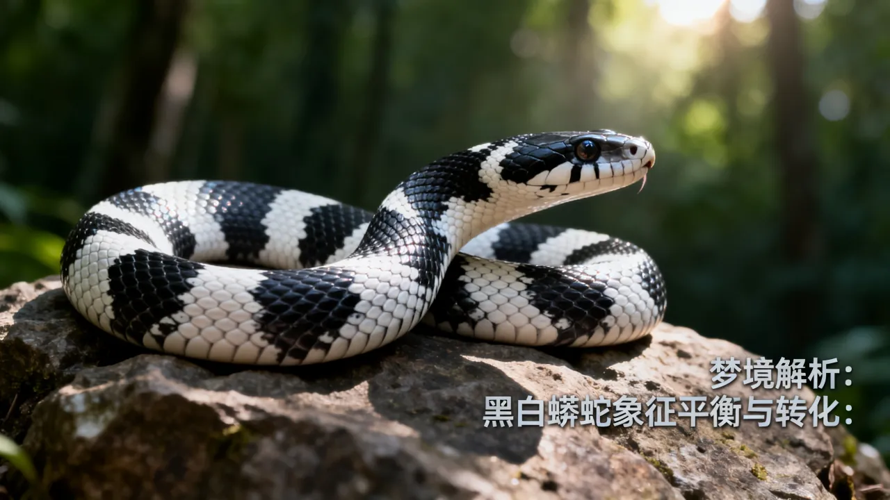 梦到黑白蟒蛇是咋回事,梦见黑白蟒蛇有什么预兆? 梦到黑白蟒蛇是咋回事,梦见黑白蟒蛇有什么预兆?