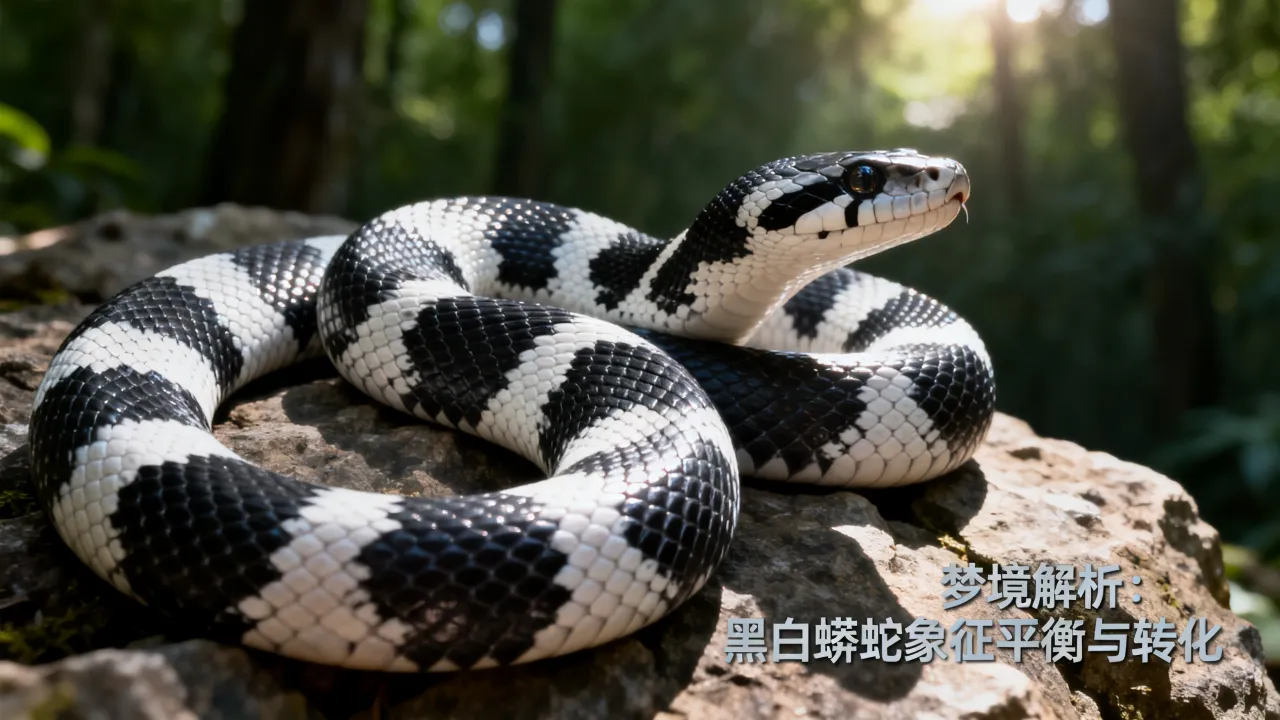 梦到黑白蟒蛇是咋回事,梦见黑白蟒蛇有什么预兆? 梦到黑白蟒蛇是咋回事,梦见黑白蟒蛇有什么预兆?