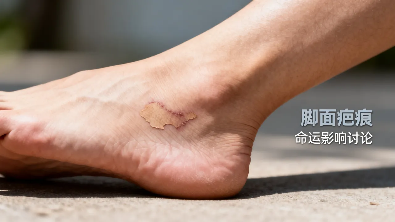 脚面有疤命运如何？脚面疤痕对命运有影响吗
