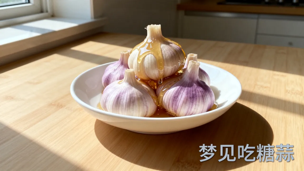 梦见吃糖蒜怎么样，周公解梦梦见吃糖蒜是什么预兆？