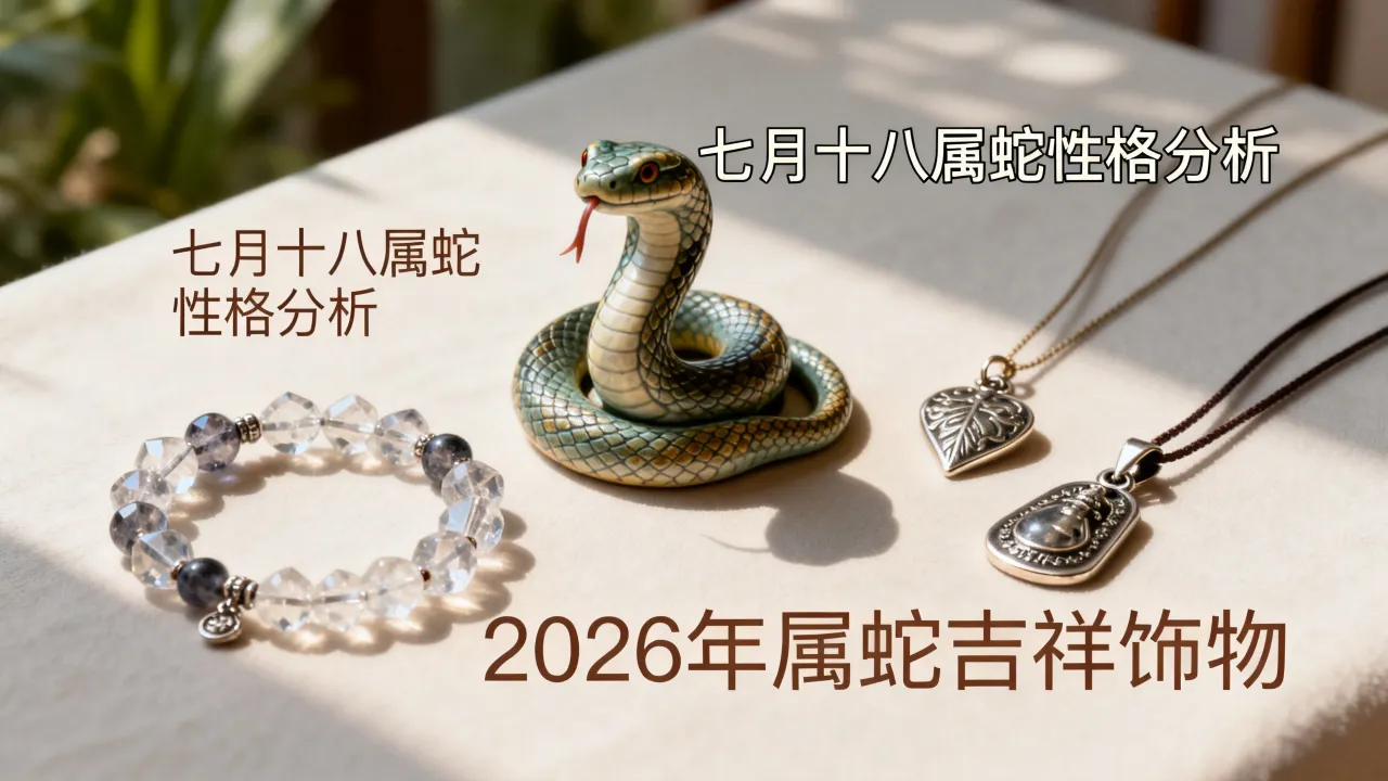 七月十八属蛇性格怎么样,2026年佩戴饰物什么好? 七月十八属蛇性格怎么样,2026年佩戴饰物什么好?