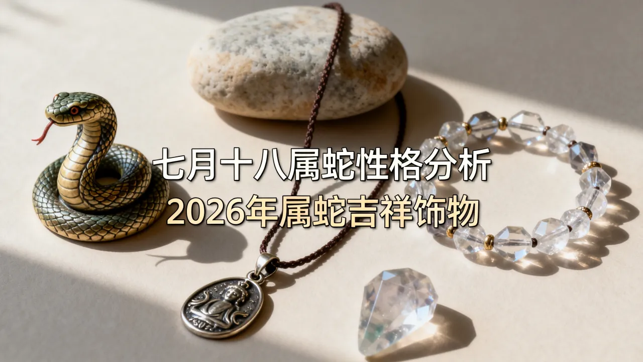 七月十八属蛇性格怎么样,2026年佩戴饰物什么好? 七月十八属蛇性格怎么样,2026年佩戴饰物什么好?